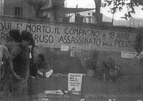 Immagine: Roma, scontri a San Basilio per la lotta sulla casa